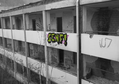 Graffiti Photo by Mustard42 - SENF42, SENF, lostplace (2014)