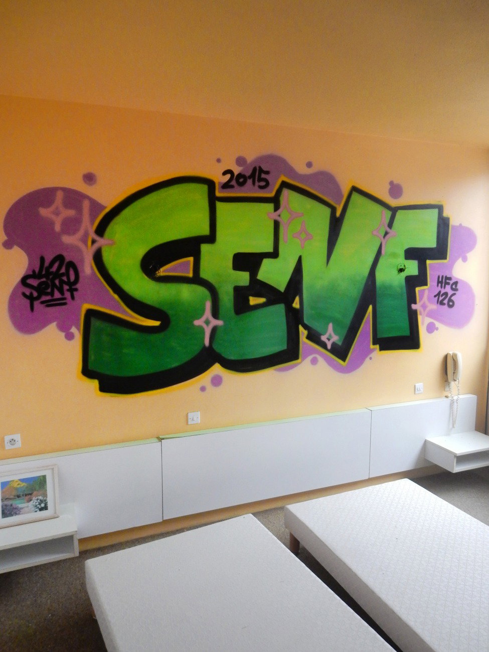 Graffiti Wall - Photo by Mustard42 - Senf, Senf42, 126 (2015)