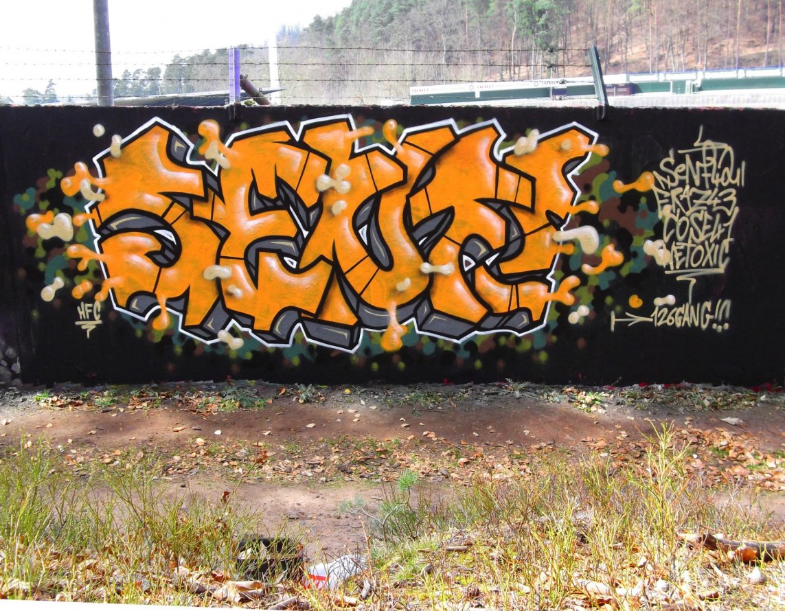 Graffiti Wall - Photo by Mustard42 - Senf42, Senf, 126 (2015)