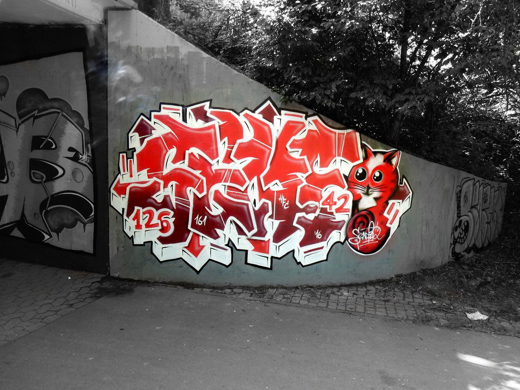 Graffiti in Deutschland - Photo by Mustard42 - Senf42, Senf, Saarland (2016)