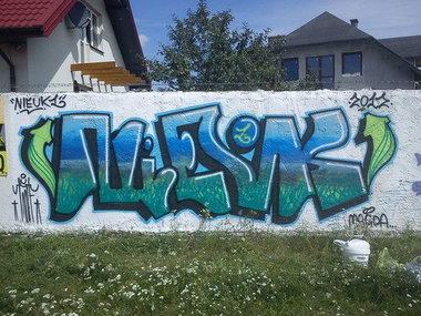 Graffiti Wall - Photo by Mutson - Nieuk, TSF (2012)