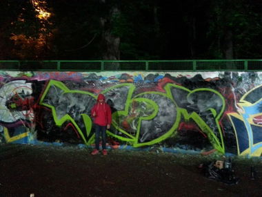 Graffiti Wall in Moscow - Photo by Myaso (2013)