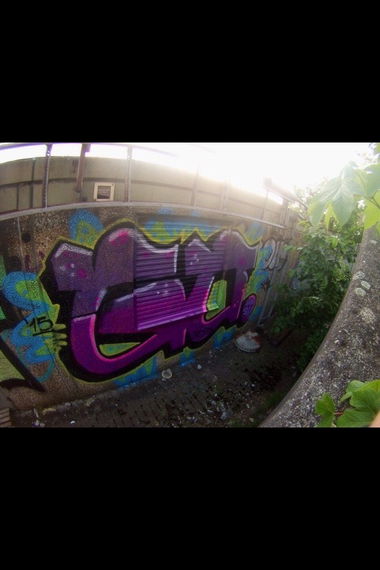 Graffiti Wall - Photo by Mystery