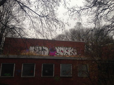 Graffiti Wall - Photo by Mystery