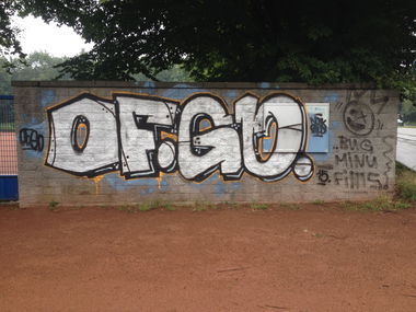 Graffiti Wall - Photo by Mystery