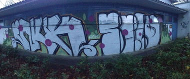 Graffiti Wall - Photo by Mystery