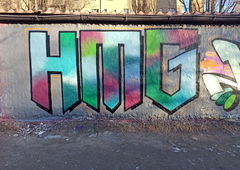 Graffiti Wall - Photo by N0NAME - HMG