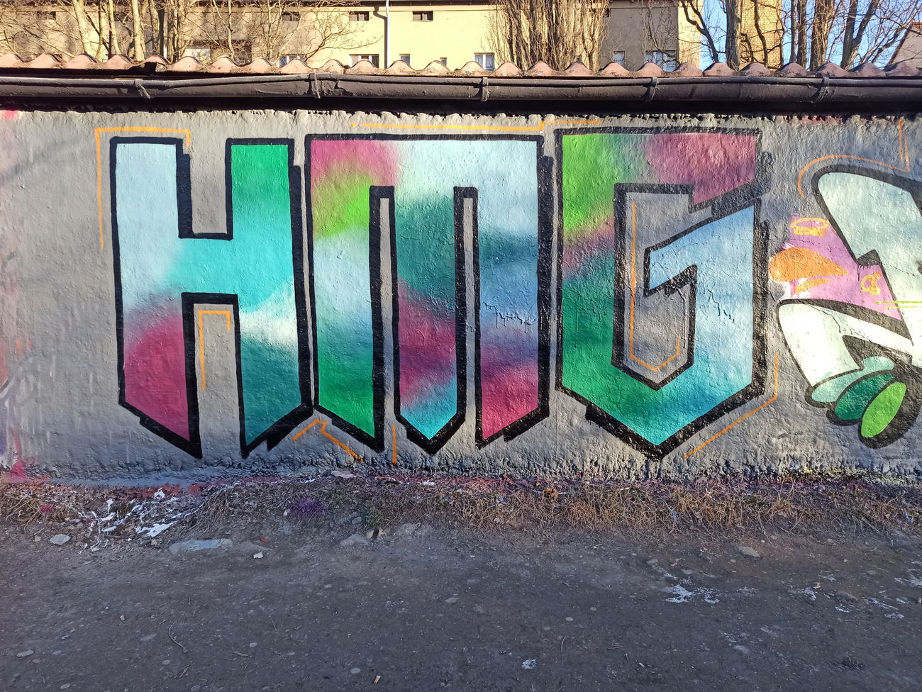 Graffiti Wall - Photo by N0NAME - HMG