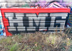Graffiti Bombing in Berlin - Photo by N0NAME - HMG