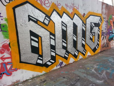 Graffiti Bombing in Berlin - Photo by N0NAME - HMG