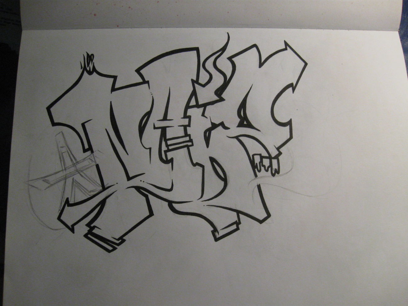 Graffiti Sketch - Photo by NAIS