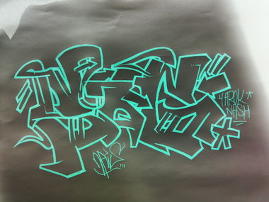 Graffiti Sketch - Photo by NAIS - SOG