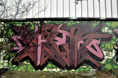 Graffiti Wall - Photo by NAMS