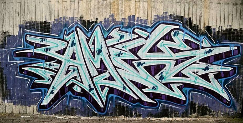 Graffiti Wall - Photo by NAMS