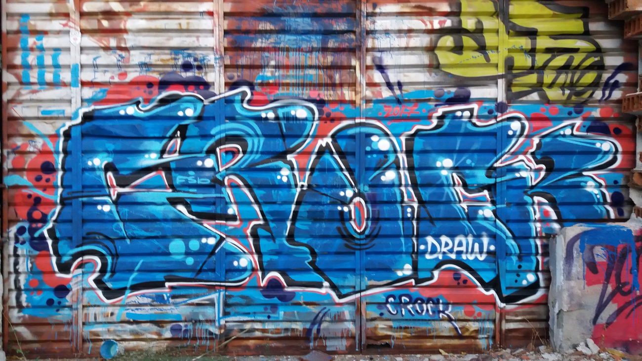 Graffiti Wall in Централен - Photo by NAVIT - CROCK, pLOVEdiv (2017)