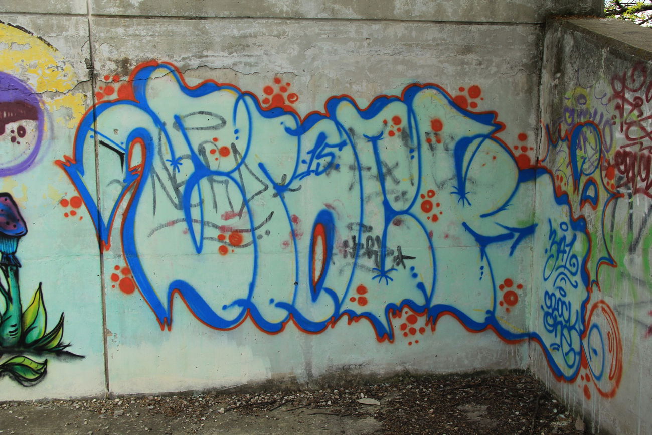 Graffiti Wall - Photo by NAVIT (2015)