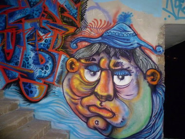 Graffiti Wall in Veliko tarnovo municipality - Photo by NAVIT - FSB, Tarnovocity, NaKonci (2015)