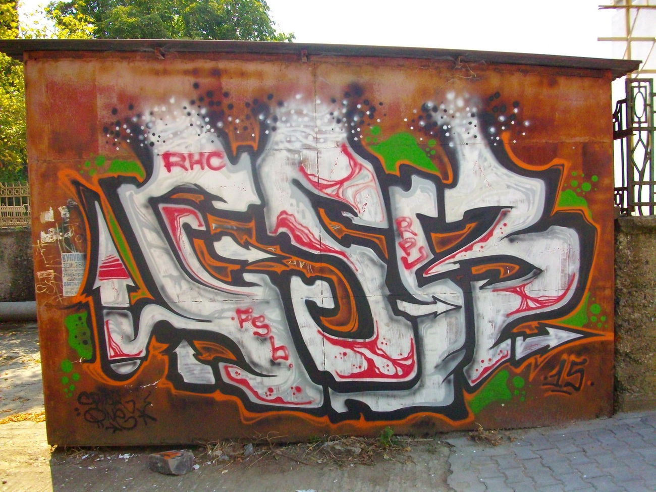 Graffiti Bombing in стара загора - Photo by NAVIT - FSB, StaraZagora, RHC (2015)