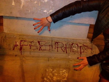 Graffiti Artwork in Veliko tarnovo municipality - Photo by NAVIT (2016)