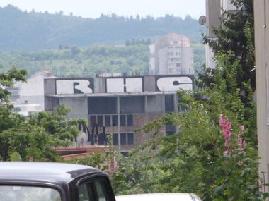 Graffiti Bombing in Veliko tarnovo municipality - Photo by NAVIT - RHC, VelikoTarnovo, Faul (2014)