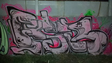 Graffiti Bombing in Poduyane - Photo by NAVIT - Sofia (2015)