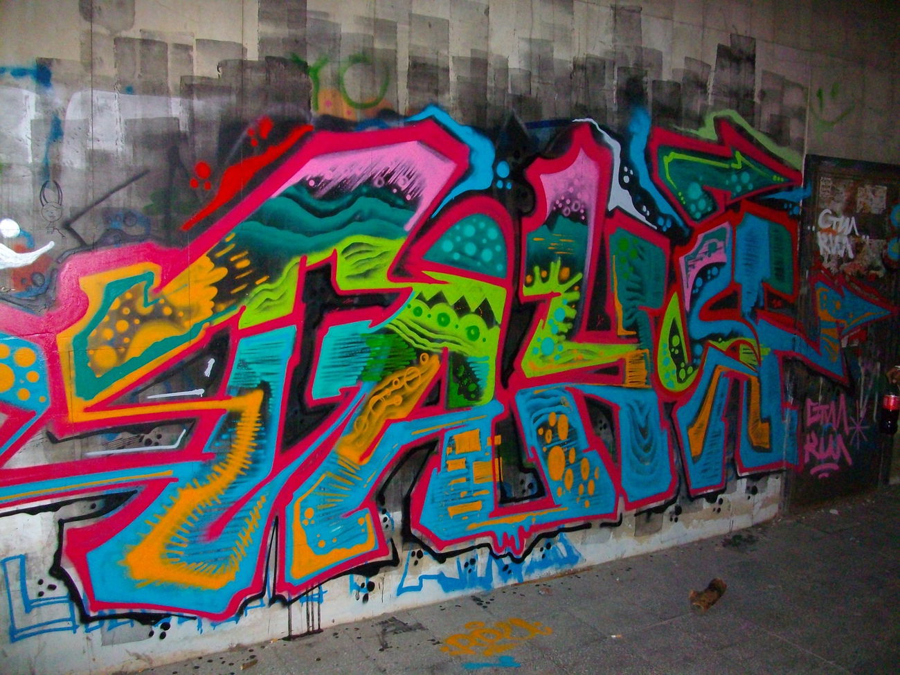 Graffiti Wall in Burgas - Photo by NAVIT - FSB (2015)