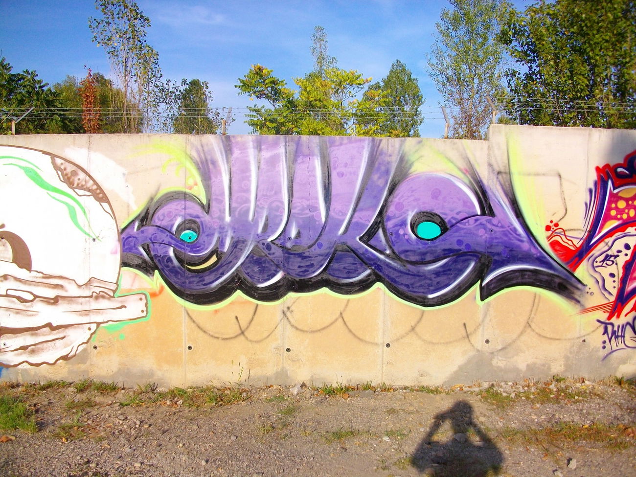 Graffiti Bombing in Sofia - Photo by NAVIT - Mrak, За1 (2015)