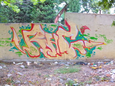 Graffiti Bombing - Photo by NAVIT - RHC (2015)