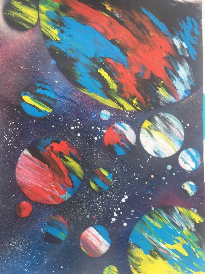 Graffiti Artwork in Bulgaria - Photo by NAVIT - SpacePainThings (2015)