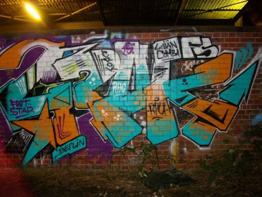 Graffiti in Germany - Photo by NAVIT (2015)