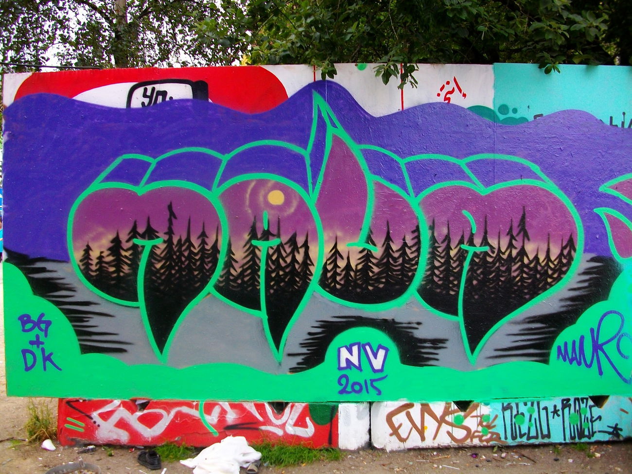 Graffiti in Copenhagen - Photo by NAVIT - Maur, Bg, Dk (2015)