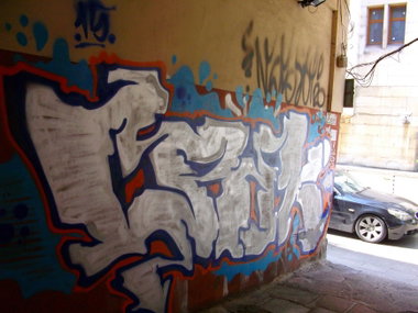 Graffiti in Sredec - Photo by NAVIT - Sofia, Crok, Bulgaria (2015)