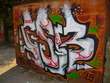 Graffiti in стара загора - Photo by NAVIT - FSB, RHC, RPU (2015)