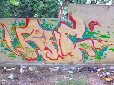 Graffiti Bombing - Photo by NAVIT - RHC (2015)