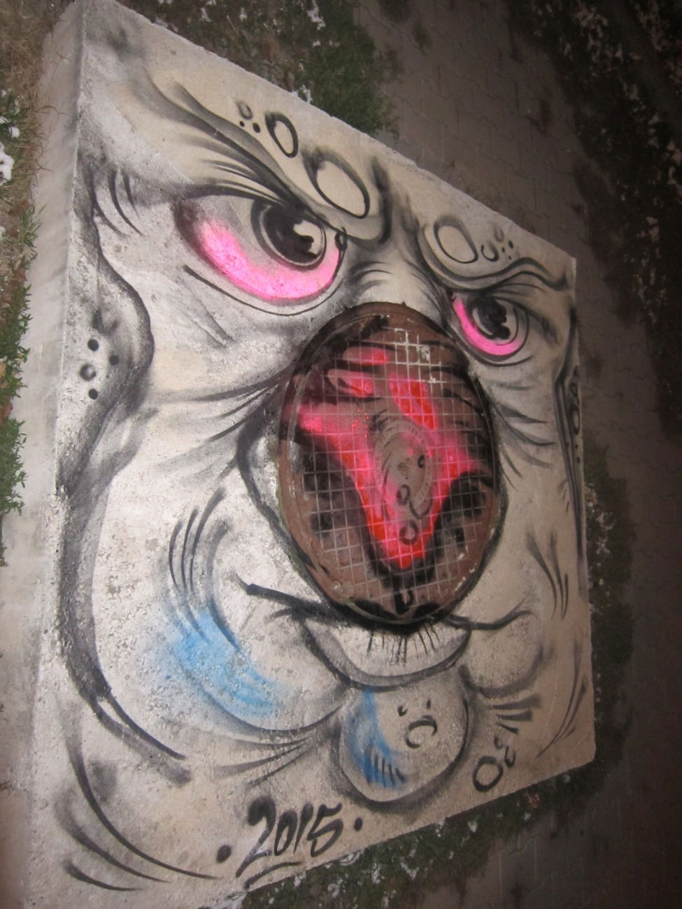 Graffiti in Stara zagora - Photo by NAVIT - Dog'sPark (2015)