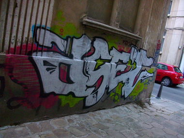 Graffiti Bombing in Sredec - Photo by NAVIT - Asetone, Aset, Sofia (2015)