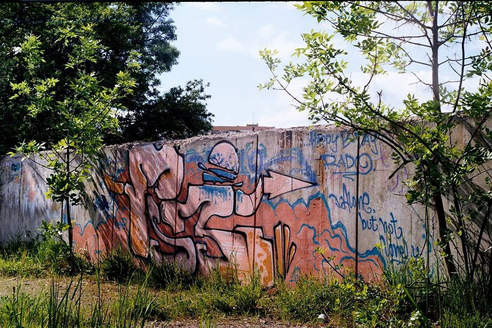 Graffiti Wall in Ovcha kupel - Photo by NAVIT - FSB (2016)