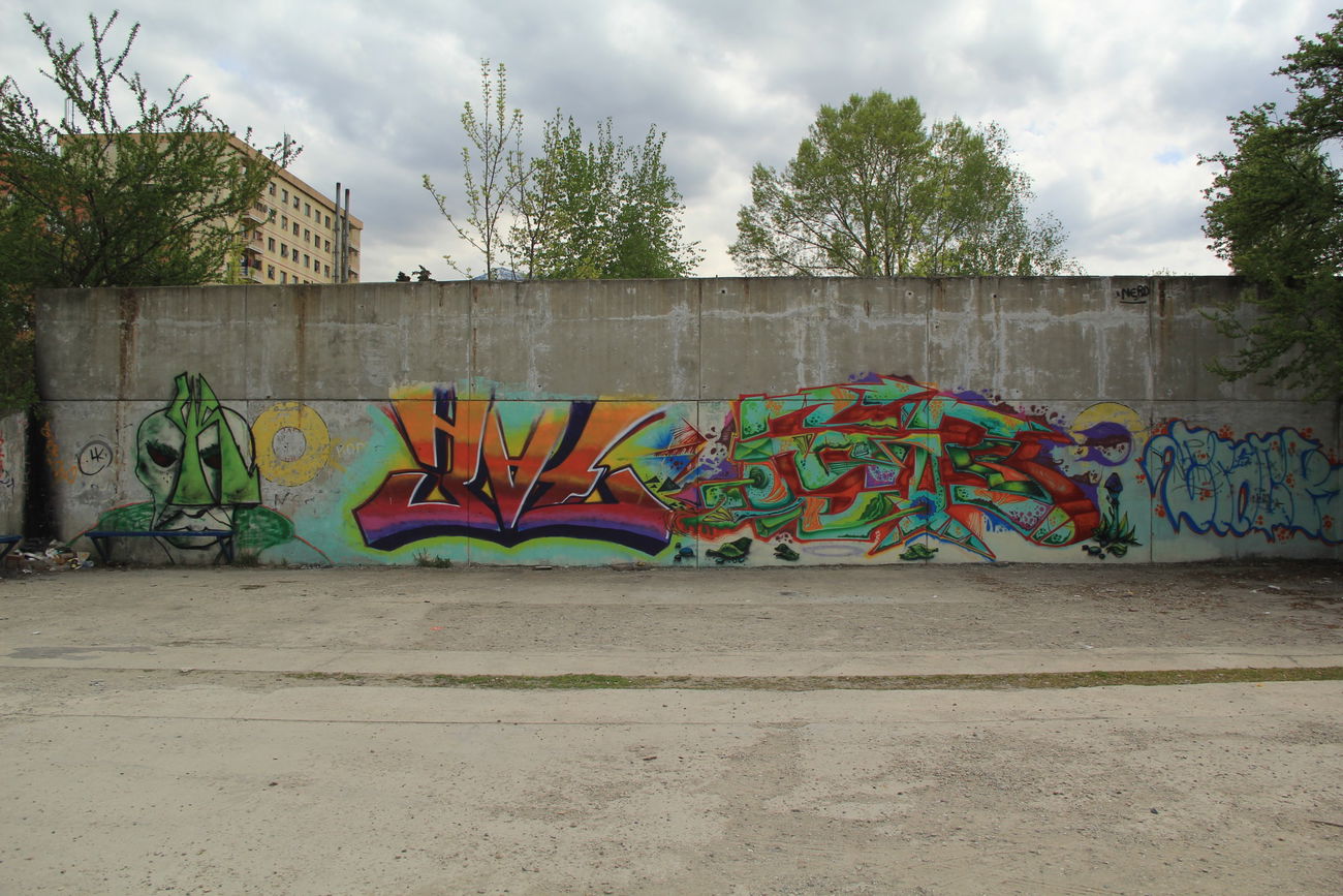Graffiti Wall - Photo by NAVIT