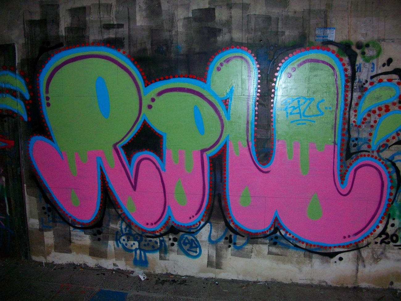 Graffiti Wall - Photo by NAVIT (2015)