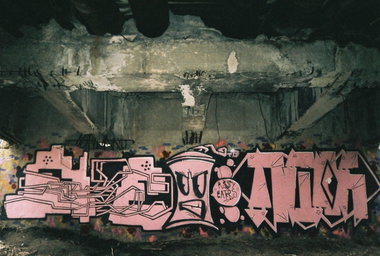 Graffiti Wall - Photo by NCPF - Uno, Ute, Tols (2013)