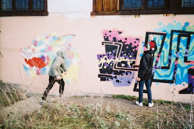 Graffiti Wall - Photo by NCPF - Cups, Uno (2013)