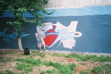 Graffiti Wall - Photo by NCPF - Uno (2013)