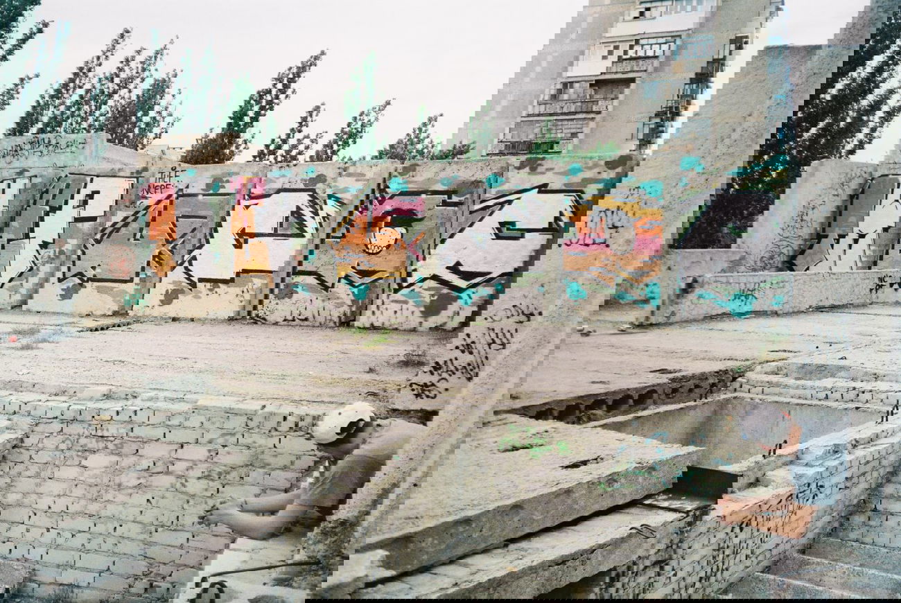 Graffiti Wall - Photo by NCPF - tamek, tols (2013)