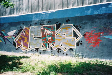 Graffiti Wall - Photo by NCPF (2013)