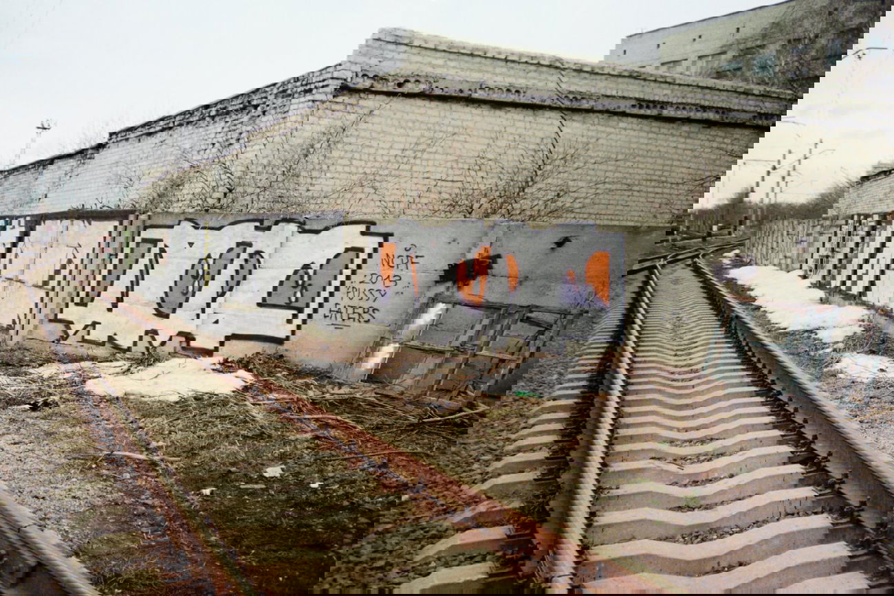 Graffiti Bombing - Photo by NCPF