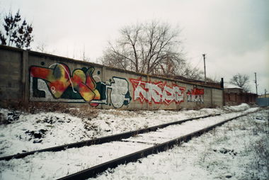 Graffiti Wall - Photo by NCPF