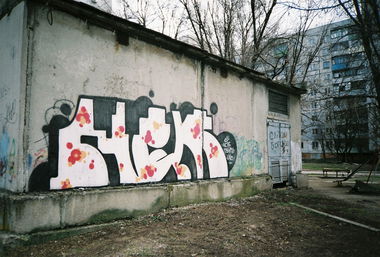 Graffiti Bombing - Photo by NCPF
