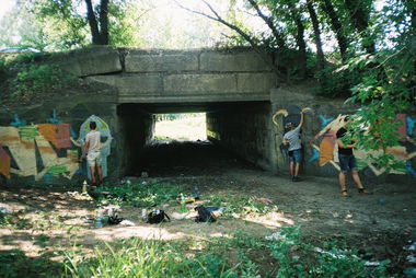 Graffiti Artwork - Photo by NCPF