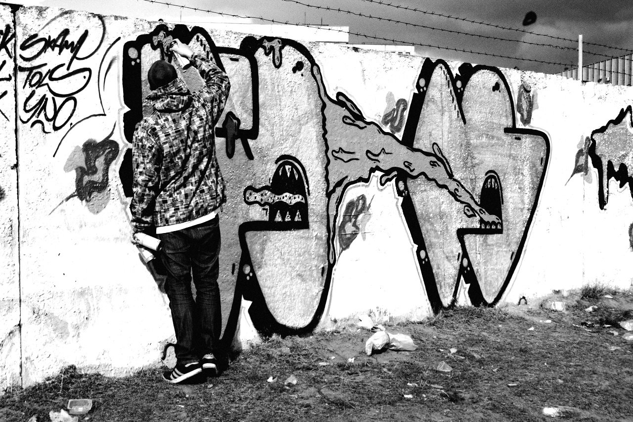 Graffiti Wall - Photo by NCPF