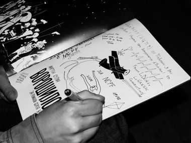 Graffiti Sketch - Photo by NCPF